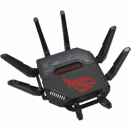 Asus ROG Rapture GT-BE98 Pro Wi-Fi 7 IEEE 80211 abgnacaxbe Ethernet Wireless Router - Quad Band - 240 GHz ISM Band - 6 GHz - 8 GT-BE98 PRO