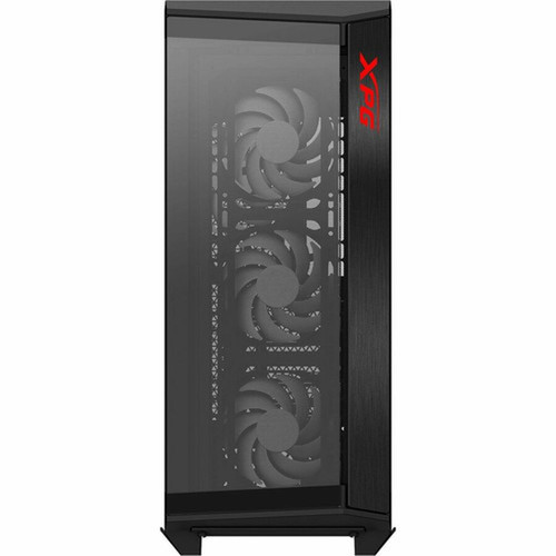 XPG BATTLECRUISER II Super Mid-Tower PC Chassis - Mid-tower - Black - SPCC Tempered Glass - EATX ATX Micro ATX Mini ITX Supported 15260188