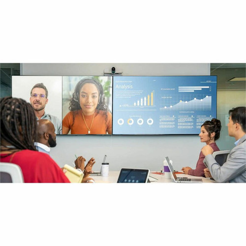 Poly Studio E70 Video Conference Equipment - For Video Conferencing - 3840 x 2160 Video Live - 4K - 1 x Network RJ-45 - USB - - 9J688AA