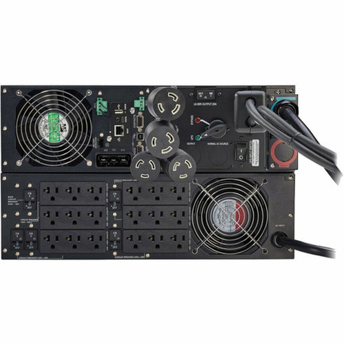 Tripp Lite by Eaton SmartOnline SU5000RTFMB 5000VA Racktower UPS - 6U RackTower - AVR - 3 Minute Stand-by - 230 V AC Input - 230 V V SU5000RTFMB