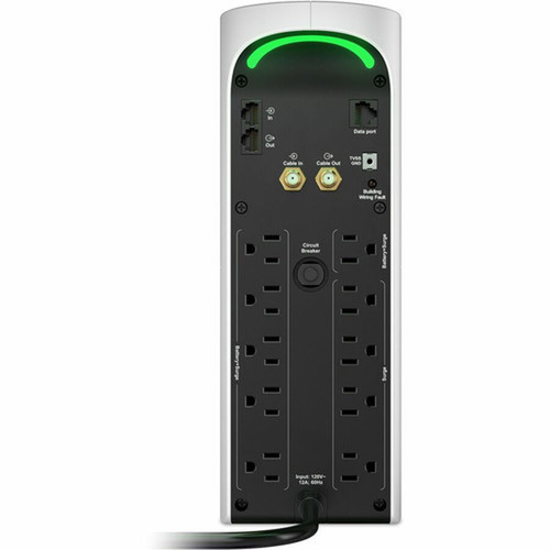APC by Schneider Electric Back-UPS Pro 1500VA Tower UPS - Tower - AVR - 16 Hour Recharge - 120 V Input - 120 V AC Output - Sine Wave - BGM1500-US