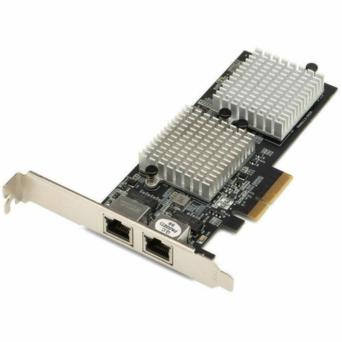 OWC 2-Port 10G Ethernet PCIe Network Adapter Expansion Card - PCI Express 30 x2 - 10 Gbits Data Transfer Rate - Marvell AQC113CS - 2 OWCPCIE10GB2