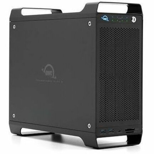 OWC Thunderbay Flex 8 Drive Enclosure Serial ATA U2 - Thunderbolt 3 Host Interface - Black - Hot Swappable Bays - 7 x HDD Supported OWCTB3F81N148