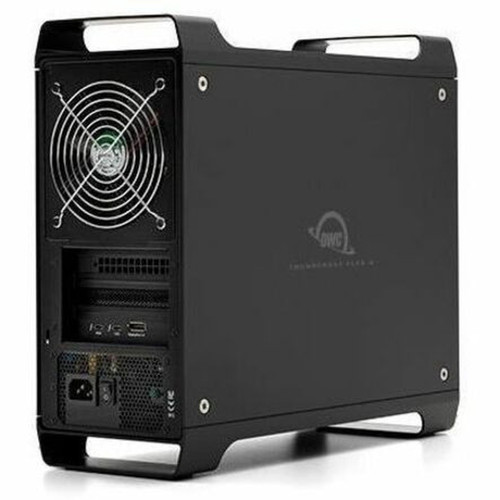 OWC Thunderbay Flex 8 Drive Enclosure Serial ATA U2 - Thunderbolt 3 Host Interface Desktop - Black - Hot Swappable Bays - 7 x HDD - OWCTB3F81N144