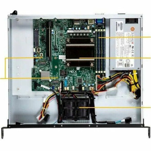Supermicro SuperServer SYS-511R-ML Server Barebone System - 1U Rack-mountable - Socket LGA-1700 - 1 x Processor Support - Intel C266 - SYS-511R-ML