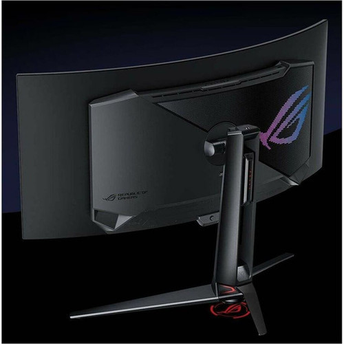 Asus ROG Swift PG34WCDM 34 Class UW-QHD Curved Screen Gaming OLED Monitor - 219 - 339 Viewable - OLED - Quantum Dot OLED Backlight PG34WCDM