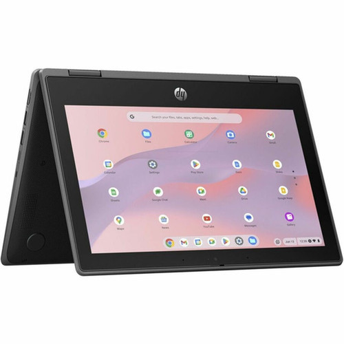 HP Fortis x360 G5 116 29464 mm Touchscreen Rugged Convertible 2 in 1 Chromebook - HD - Intel N-Series N100 - 8 GB - 64 GB Flash - 9R398UTABL