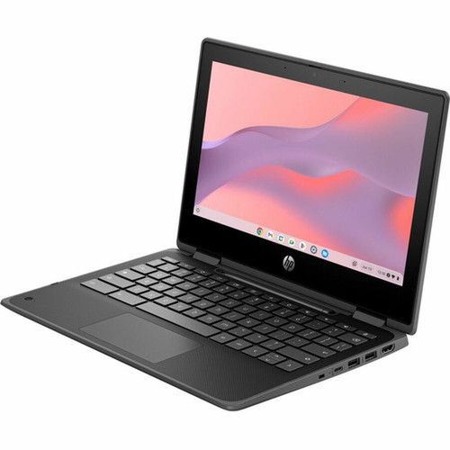 HP Fortis x360 G5 116 29464 mm Touchscreen Rugged Convertible 2 in 1 Chromebook - HD - Intel N-Series N200 - 8 GB - 64 GB Flash - 9R3A4UTABL