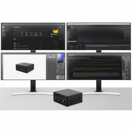 ASRock NUC BOX-155H Barebone System - Box PC - 1 Core Ultra 7 155H Tetradeca-core 14 Core - Intel Chip - 96 GB DDR5 SDRAM Maximum - NUC BOX-155H