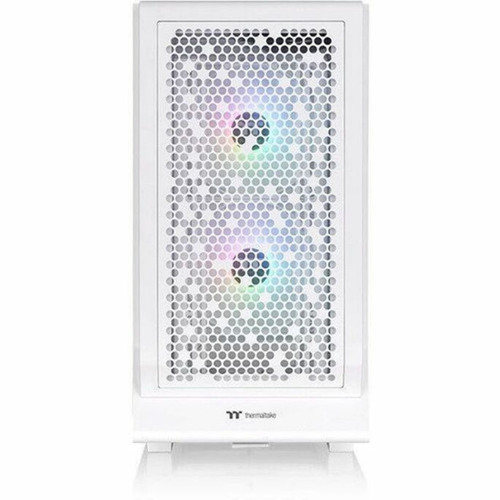 Thermaltake Ceres 330 TG ARGB Snow Mid Tower Chassis - Mid-tower - Snow - SPCC Tempered Glass - 4 x Bay - Mini ITX Micro ATX ATX - CA-1Y2-00M6WN-01