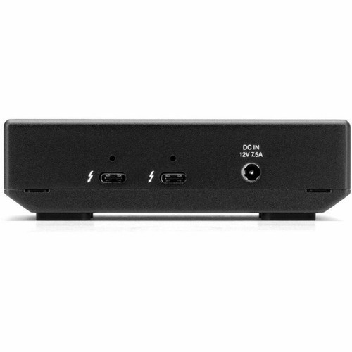 OWC ThunderBlade X8 Drive Enclosure PCI Express NVMe 30 - Thunderbolt 3 Host Interface External - Black - Hot Swappable Bays - 8 x - OWCTB3TBL8X16