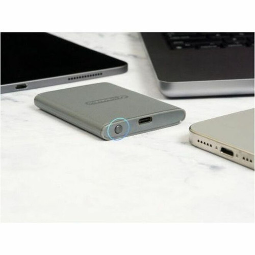Transcend ESD360C 4 TB Portable Solid State Drive - External - Gray - Desktop PC Notebook Tablet Smartphone Gaming Console Device TS4TESD360C