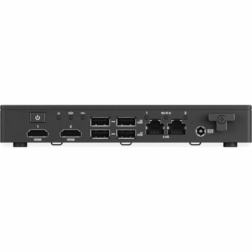 Asus NUC 13 Rugged Barebone System - N-series N50 - Intel Chip - 16 GB DDR5 SDRAM Maximum RAM Support - 1 Total Memory Slots - NVMe - BNUC13BRKP200B00I