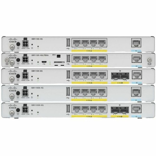 Cisco C1131-8PWQ Wi-Fi 6 IEEE 80211ax Ethernet Wireless Router - 8 x Network Port - 2 x Broadband Port - USB - PoE Ports - Gigabit C1131-8PWQ
