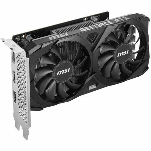 MSI NVIDIA GeForce RTX 3050 Graphic Card - 6 GB GDDR6 - 7680 x 4320 - 149 GHz Boost Clock - 96 bit Bus Width - PCI Express 40 x16 - G3050V2X6C