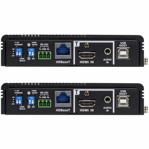 Tripp Lite by Eaton BHDBT3-TRX2 Video Extender TransmitterReceiver - 1 Input Device - 1 Output Device - 32808 ft 100000 mm Range - BHDBT3-TRX2