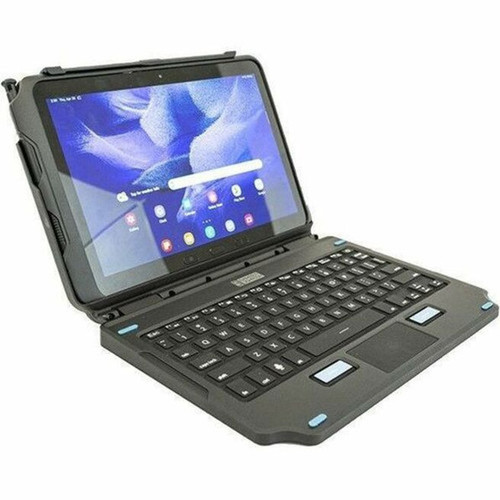Gamber-Johnson Keyboard - Docking Connectivity - Pogo Pin Interface - Rugged - Spanish - Tablet - TouchPad - Industrial Silicon Rubber 7160-1869-04