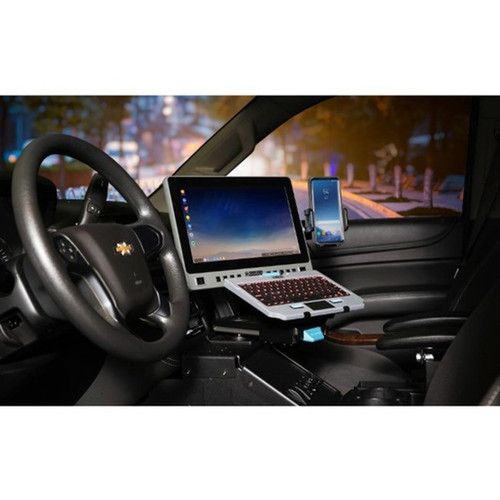 Gamber-Johnson Rugged Lite Backlit Keyboard - Cable Connectivity - USB 20 Interface - Rugged - French - TouchPad - PC Mac 7160-1683-03