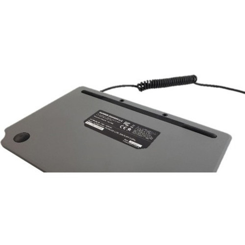 Gamber-Johnson Rugged Lite Backlit Keyboard - Cable Connectivity - USB 20 Interface - LED - Rugged - English UK - TouchPad - PC - 7160-1683-01