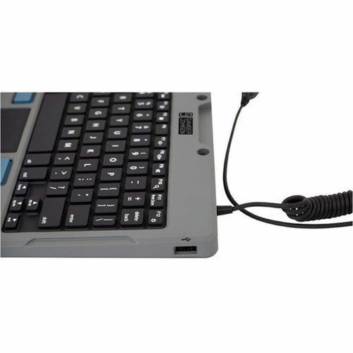Gamber-Johnson Rugged Lite Keyboard - Cable Connectivity - USB Type A Interface - Windows Android Linux iOS Windows XP Mac OS - - 7160-1449-07