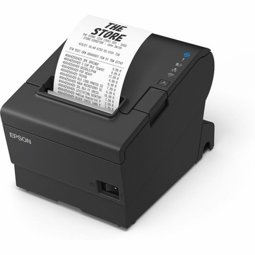 HP Hospitality Retail Business Direct Thermal Printer - Monochrome - Portable - Receipt Print - USB - Serial - With Cutter - Black - 8G0G6AA