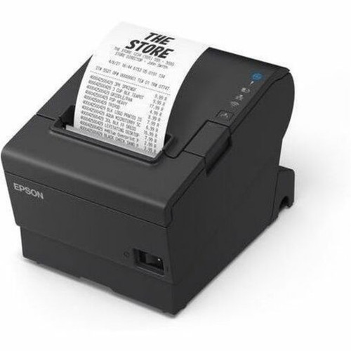 HP Hospitality Retail Business Direct Thermal Printer - Monochrome - Portable - Receipt Print - USB - Serial - With Cutter - Black - 8G0G6AA