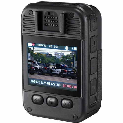 GekoGear Aegis 110 Digital Camcorder - 2 5080 mm LCD Screen - 58 Megapixel Image - MOV H264 - 64 GB Hard DriveWearable - AEGIS 110