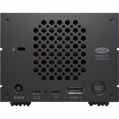 LaCie 2big Dock DAS Storage System - 48 TB Installed HDD Capacity - RAID Supported - 2 x Total Bays - 2 x 35 Bay STLG48000400