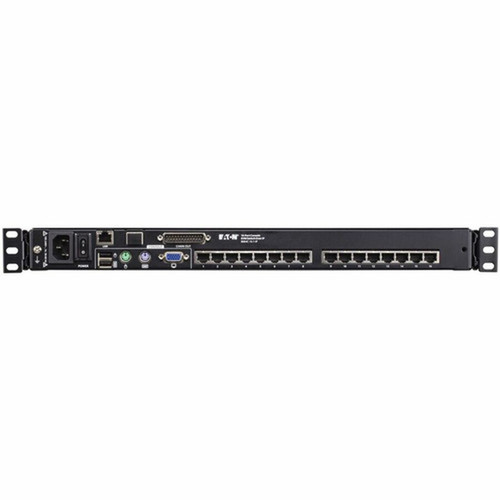 Tripp Lite by Eaton LCD Rack Console - 1 Local Users - 1 Remote Users - 1920 x 1200 - 60 Hz - 16 x Network RJ-45USB - USB 20VGA B064C-16-1-IP