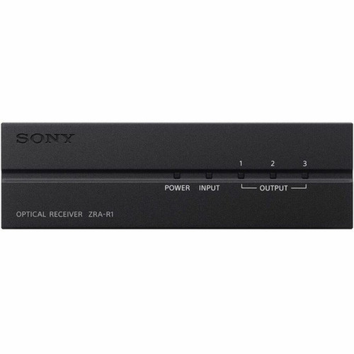 Sony Optical Receiver for Crystal LED Large Display Solutions - 98425 ft 29999940 mm Range - 3 x Network RJ-45 - 1 x USB - 4K - ZRA-R1