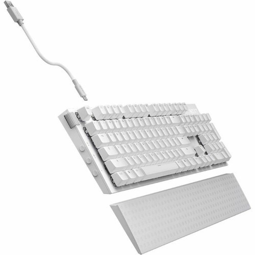 NZXT Function 2 KB-001NW-US Gaming Keyboard - Cable Connectivity - USB Type A Interface - RGB LED - Volume Roller Hot Keys - Windows KB-001NW-US