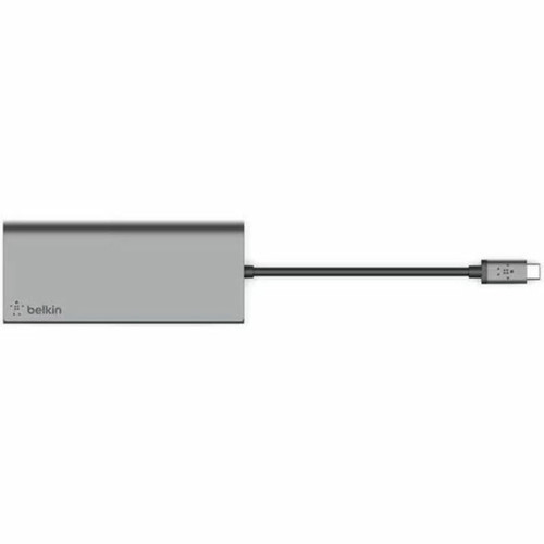Lenovo Belkin USB-C Multimedia Hub - for NotebookMonitorProjectorFlash Drive - Charging Capability - Memory Card Reader - SD - USB 78015198