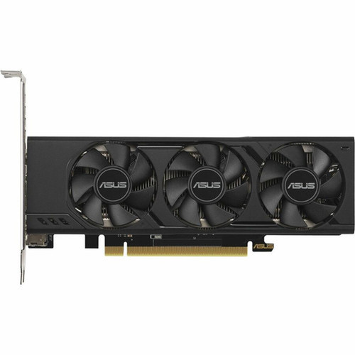 Asus NVIDIA GeForce RTX 4060 Graphic Card - 8 GB GDDR6 - Low-profile - 7680 x 4320 - 252 GHz Boost Clock - 128 bit Bus Width - PCI - RTX4060-O8G-LP-BRK