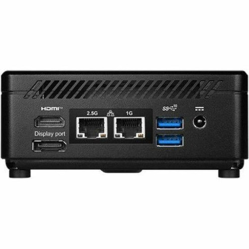 MSI Cubi 5 12M Cubi 5 12M-286US Desktop Computer - Intel Core i5 i5-1235U - 16 GB - 1 TB SSD - Mini PC - Black - Intel Chip - Windows CUBI512M286