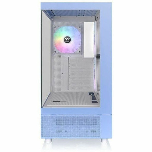 Thermaltake View 270 Plus TG ARGB Hydrangea Blue Mid Tower Chassis - Mid-tower - Hydrangea Blue - Tempered Glass SPCC - ATX Mini - 9 CA-1Y7-00MFWN-01