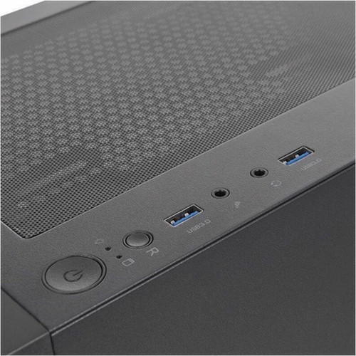 Thermaltake S200 Plus TG ARGB Mid Tower Chassis - Mid-tower - Black - Mesh Tempered Glass - Mini ITX Mini ATX ATX Motherboard - 6 x CA-1X2-00M1WN-01