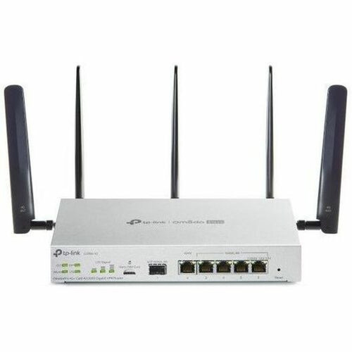 Omada Pro G36W-4G Wi-Fi 6 IEEE 80211ax 1 SIM Ethernet Cellular ModemWireless Router - 4G - LTE 2100 LTE 1800 LTE 850 LTE 2600 G36W-4G
