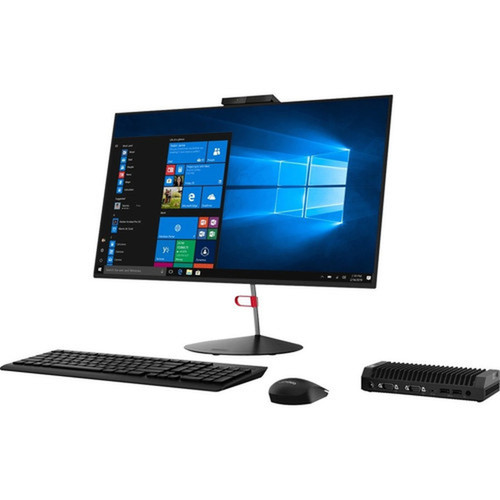 Lenovo ThinkCentre M90n-1 11AM001XUS Desktop Computer - Intel Core i3 8th Gen i3-8145UE - 8 GB - 256 GB SSD - Nano - Black - Intel - - 11AM001XUS