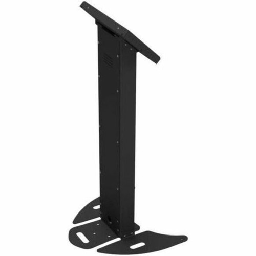 PMT Floor Stand Kiosk For Dell Latitude 7230 Rugged Extreme Tablet - Floor Stand - Black Epoxy Powder Coated - Aircraft Aluminum - - AS9C185027-1