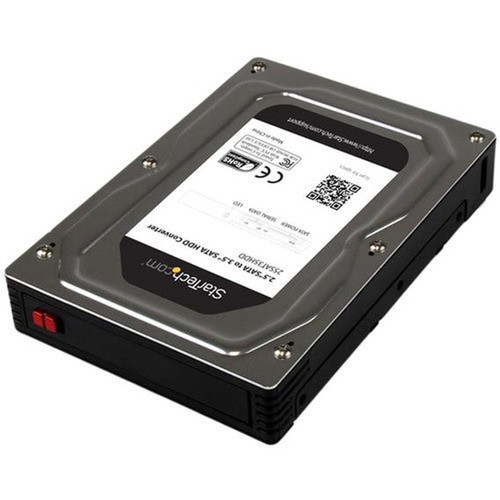 StarTechcom_25_to_35_SATA_Aluminum_Hard_Drive_Adapter_Enclosure_with_SSD__HDD_Height_up_to_125mm_-_1_x_HDD_Supported_-_1_x_SSD_25SAT35HDD