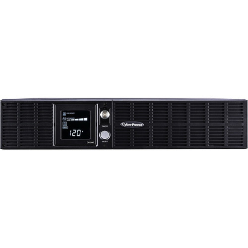 CyberPower Smart App Intelligent LCD OR1500LCDRT2U 1500VA UPS LCD RT - Rack/Tower - 8 Hour Recharge - 6 Second Stand-by - 120 V AC - 8 (Fleet Network)