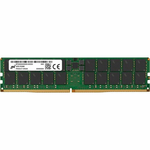 Micron 128GB DDR5 SDRAM Memory Module - For Server Workstation - 128 GB 1 x 128GB - DDR5-5600PC5-44800 DDR5 SDRAM - 5600 MHz - - V MTC40F2047S1RC56BR