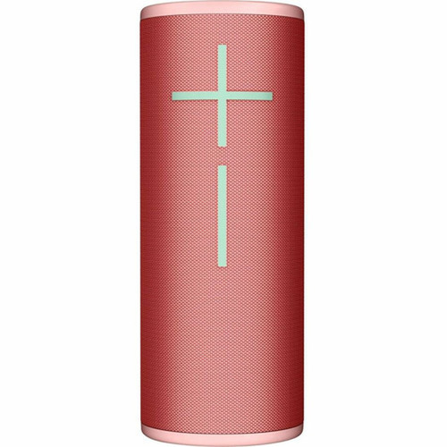 Ultimate Ears MEGABOOM 4 Portable Bluetooth Speaker System - Raspberry Red - 60 Hz to 20 kHz - Battery Rechargeable 984-001994