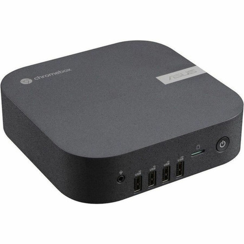 Asus Chromebox 5a CHROMEBOX5A-SC041UN Chromebox - Intel Celeron 7305 - 4 GB - 128 GB SSD - Mini PC - Eco Black - Intel Chip - ChromeOS 90MS02X1-M00090