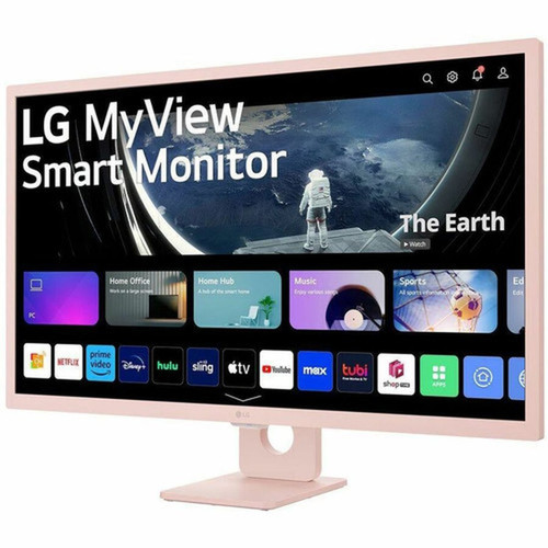 LG MyView 32SR50F-P 32 Class Full HD Smart LCD Monitor - 169 - Pink - 315 Viewable - In-plane Switching IPS Technology - 1920 x 32SR50F-P
