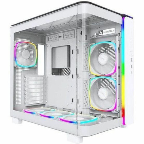 MONTECH KING 95 PRO Quality Meets Innovation in Style - Mid-tower - Black - Tempered Glass Mesh SPCC - ATX Micro ATX Mini ITX - 6 KING 95 PRO B