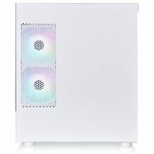 Thermaltake View 170 TG ARGB Snow Micro Chassis - Micro Tower - Snow - SPCC Tempered Glass - Mini ITX Micro ATX Motherboard - 8 x - CA-1Z4-00M6WN-00