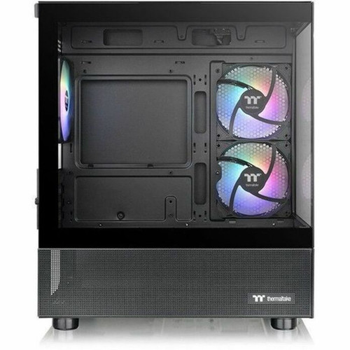 Thermaltake View 170 TG ARGB Micro Chassis - Micro Tower - Black - SPCC Tempered Glass - Mini ITX Micro ATX Motherboard Supported - CA-1Z4-00M1WN-00