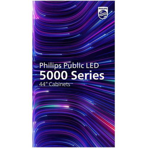 Philips Signage Solutions LED Display 44HDL5000PP - 44 111760 mm LCD - 12 - Direct View LEDEthernet 44HDL5000PP00