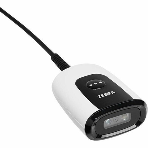 Zebra DS55 DS5502 Barcode Scanner - Cable Connectivity - 3590 91186 mm Scan Distance - 1D 2D - LED - Imager - Area - Serial - DS5502-LL4000WZZNA